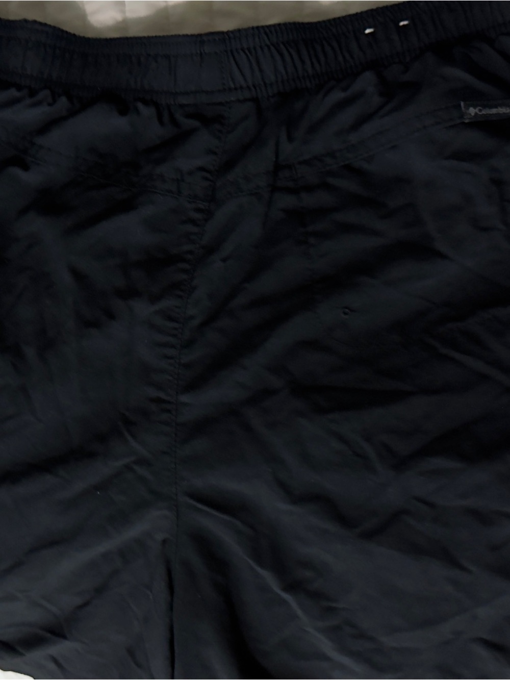 Columbia Black Quick-Dry Swim Trunks